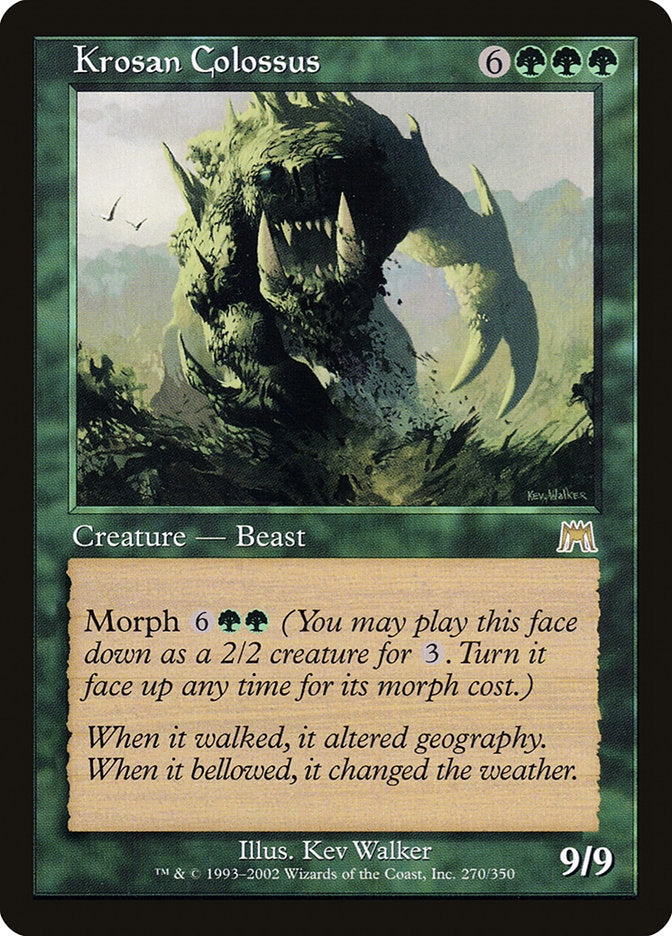 Krosan Colossus [Onslaught] | Game Master's Emporium (The New GME)