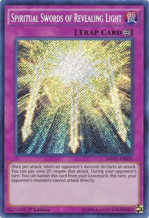 Spiritual Swords of Revealing Light [MVP1-ENS31] Secret Rare | Game Master's Emporium (The New GME)