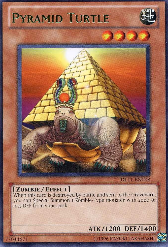 Pyramid Turtle (Green) [DL11-EN008] Rare | Game Master's Emporium (The New GME)