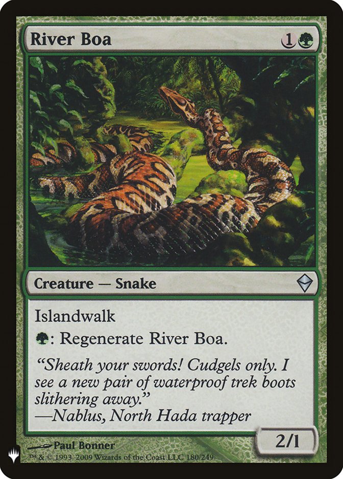 River Boa [Mystery Booster] | Game Master's Emporium (The New GME)