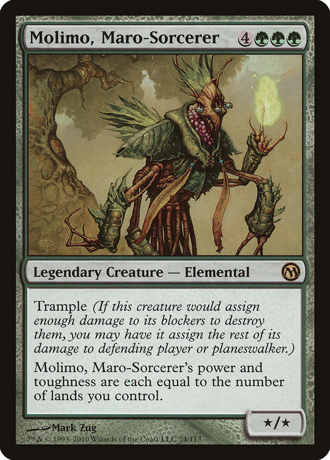 Molimo, Maro-Sorcerer [Duels of the Planeswalkers] | Game Master's Emporium (The New GME)
