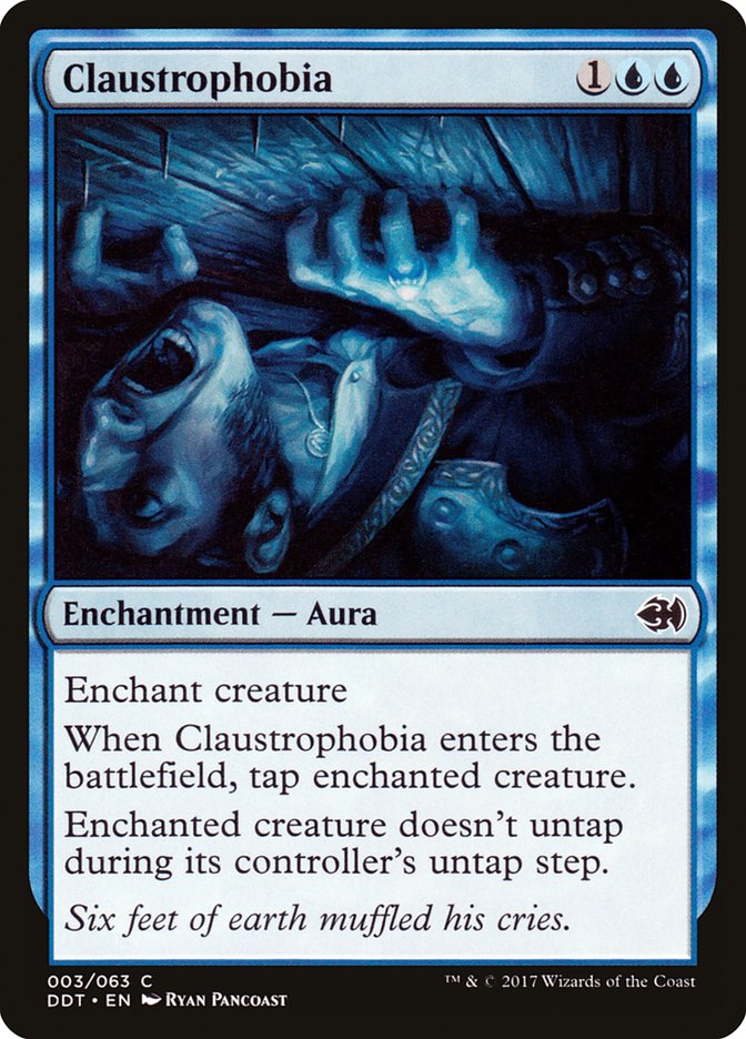 Claustrophobia [Duel Decks: Merfolk vs. Goblins] | Game Master's Emporium (The New GME)