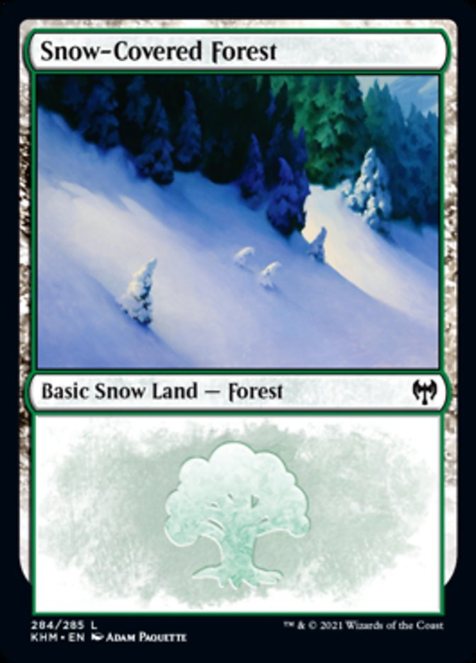 Snow-Covered Forest (284) [Kaldheim] | Game Master's Emporium (The New GME)