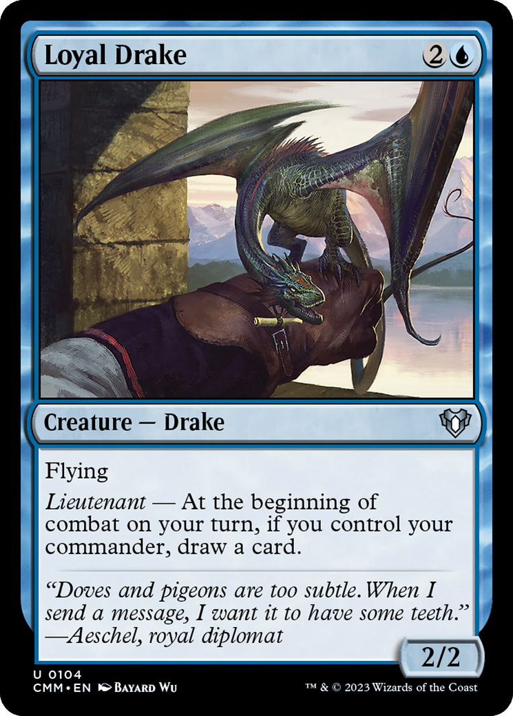 Loyal Drake [Commander Masters] | Game Master's Emporium (The New GME)