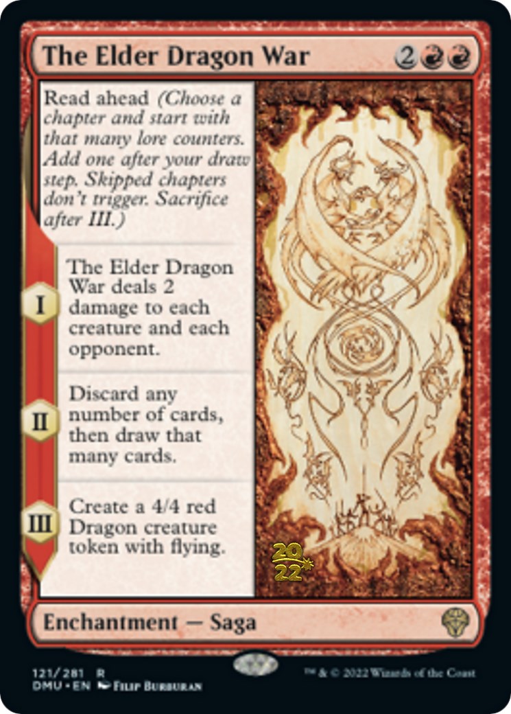 The Elder Dragon War [Dominaria United Prerelease Promos] | Game Master's Emporium (The New GME)