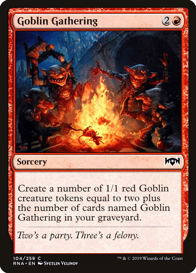 Goblin Gathering [Ravnica Allegiance] | Game Master's Emporium (The New GME)