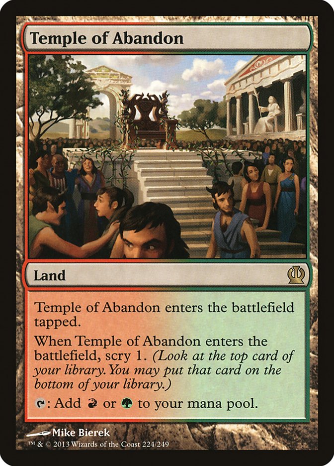 Temple of Abandon [Theros] | Game Master's Emporium (The New GME)