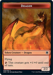 Dragon // Elf Warrior Double-Sided Token [Game Night: Free-for-All Tokens] | Game Master's Emporium (The New GME)