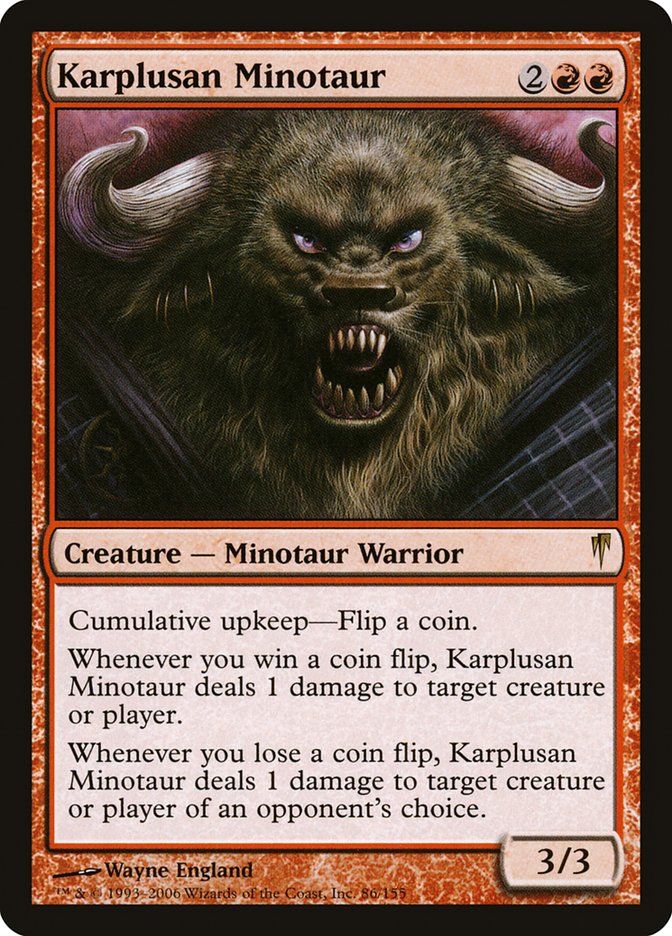 Karplusan Minotaur [Coldsnap] | Game Master's Emporium (The New GME)