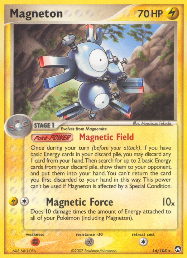 Magneton (16/108) [EX: Power Keepers] | Game Master's Emporium (The New GME)