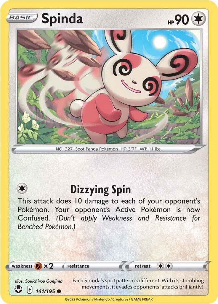 Spinda (141/195) [Sword & Shield: Silver Tempest] | Game Master's Emporium (The New GME)