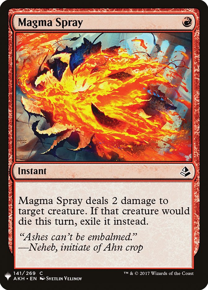 Magma Spray [Mystery Booster] | Game Master's Emporium (The New GME)