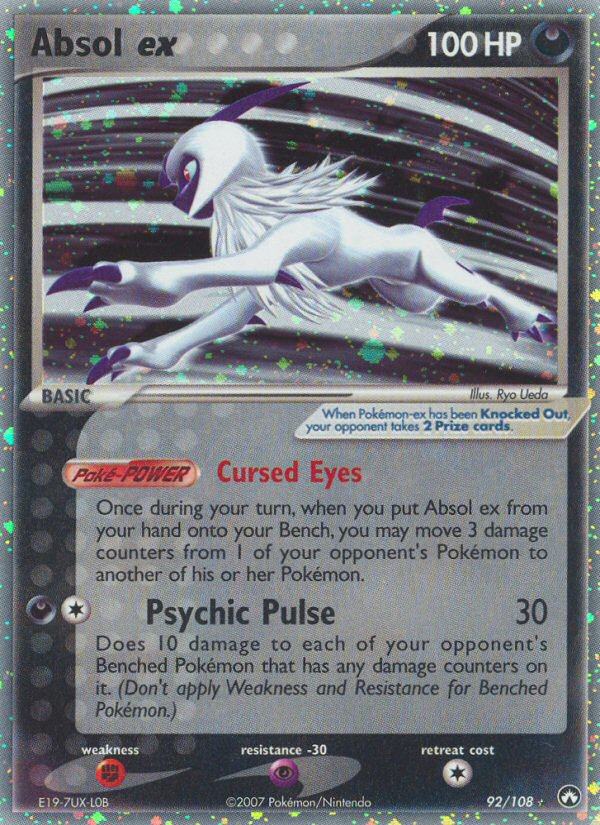Absol ex (92/108) [EX: Power Keepers] | Game Master's Emporium (The New GME)