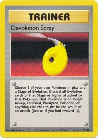 Devolution Spray (72/102) [Base Set Unlimited] | Game Master's Emporium (The New GME)