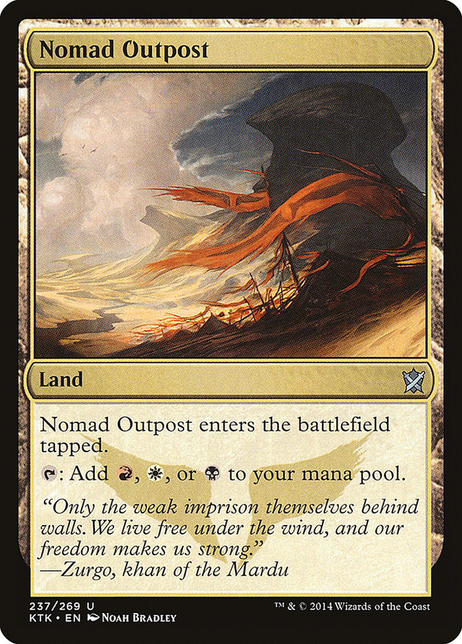 Nomad Outpost [Khans of Tarkir] | Game Master's Emporium (The New GME)