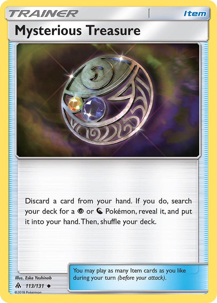 Mysterious Treasure (113/131) [Sun & Moon: Forbidden Light] | Game Master's Emporium (The New GME)