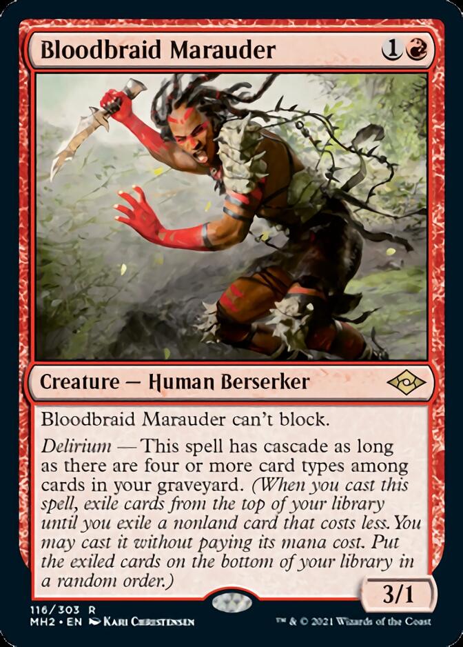 Bloodbraid Marauder [Modern Horizons 2] | Game Master's Emporium (The New GME)