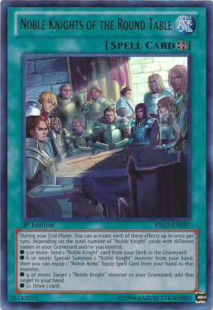 Noble Knights of the Round Table [PRIO-EN087] Ultra Rare | Game Master's Emporium (The New GME)