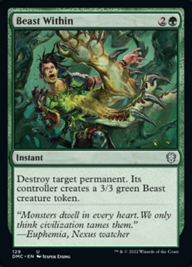 Beast Within [Dominaria United Commander] | Game Master's Emporium (The New GME)