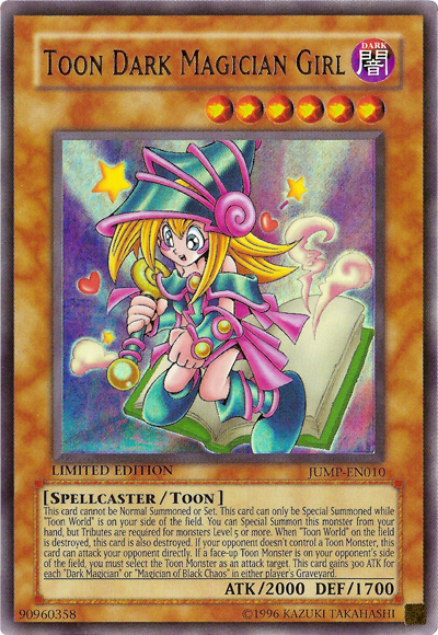 Toon Dark Magician Girl [JUMP-EN010] Ultra Rare | Game Master's Emporium (The New GME)