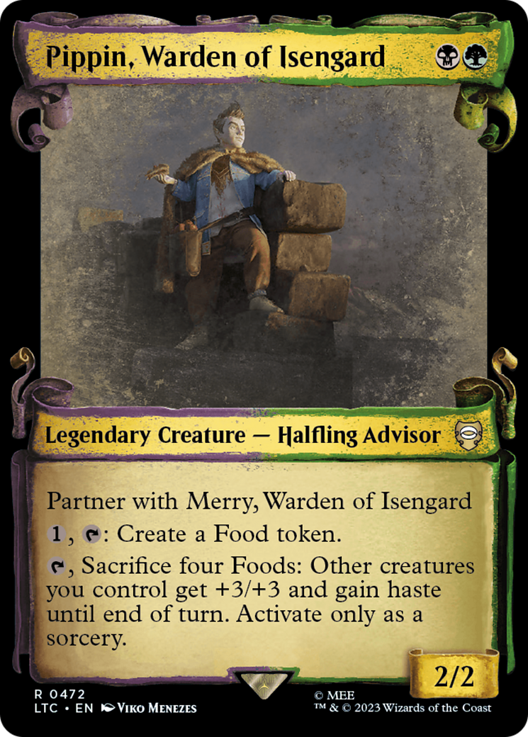 Pippin, Warden of Isengard [The Lord of the Rings: Tales of Middle-Earth Commander Showcase Scrolls] | Game Master's Emporium (The New GME)