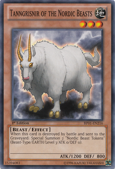 Tanngrisnir of the Nordic Beasts [BP01-EN216] Common | Game Master's Emporium (The New GME)