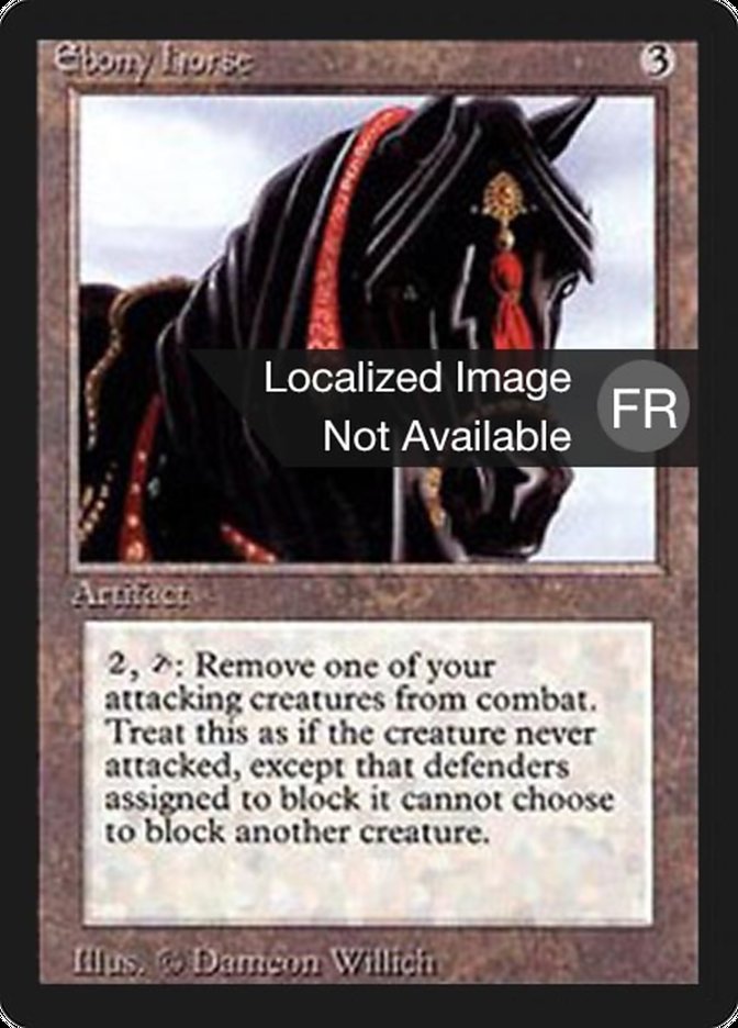 Ebony Horse [Foreign Black Border] | Game Master's Emporium (The New GME)