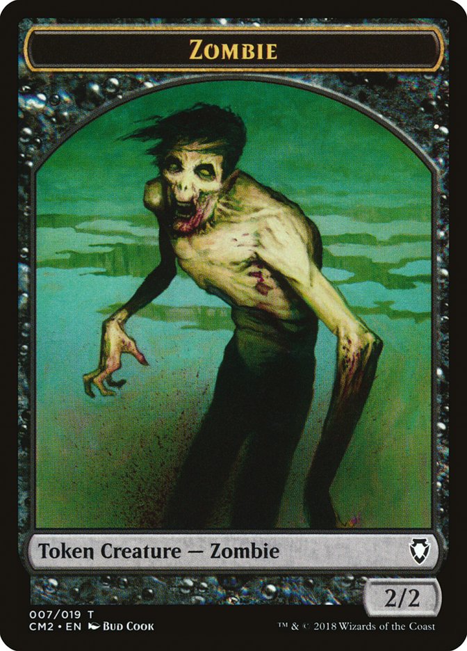 Zombie Token [Commander Anthology Volume II Tokens] | Game Master's Emporium (The New GME)