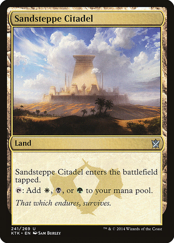 Sandsteppe Citadel [Khans of Tarkir] | Game Master's Emporium (The New GME)