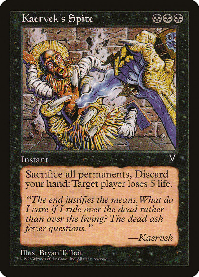 Kaervek's Spite [Visions] | Game Master's Emporium (The New GME)