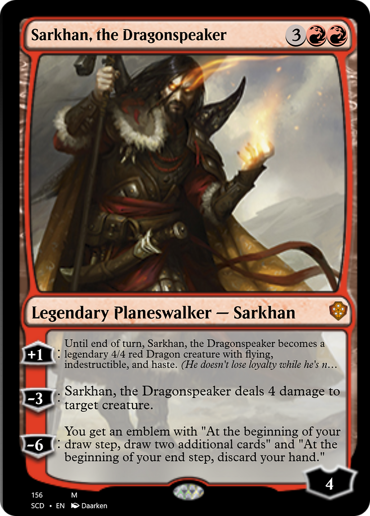 Sarkhan, the Dragonspeaker [Starter Commander Decks] | Game Master's Emporium (The New GME)
