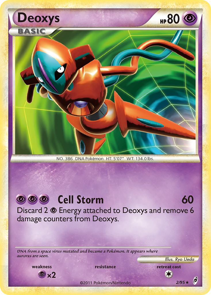 Deoxys (2/95) [HeartGold & SoulSilver: Call of Legends] | Game Master's Emporium (The New GME)