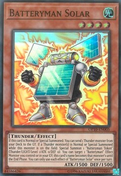 Batteryman Solar [OP10-EN005] Super Rare | Game Master's Emporium (The New GME)