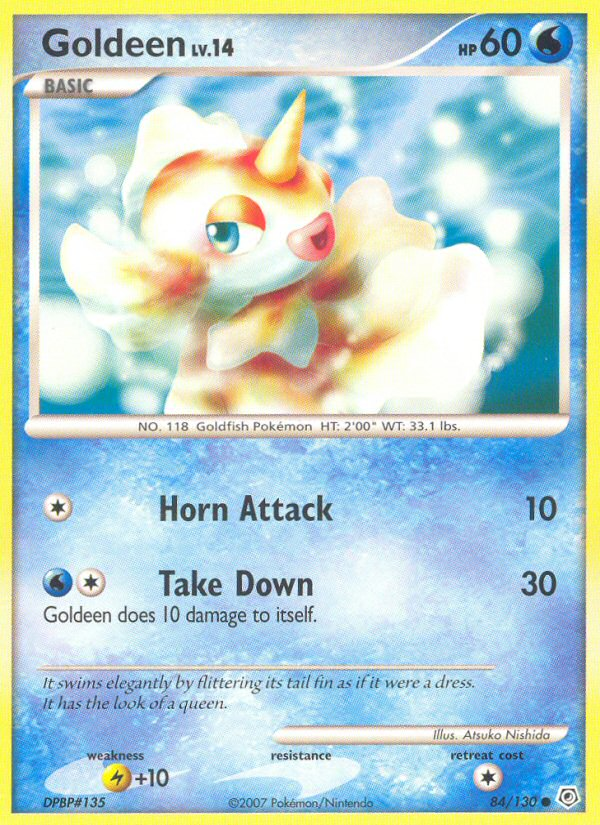 Goldeen (84/130) [Diamond & Pearl: Base Set] | Game Master's Emporium (The New GME)