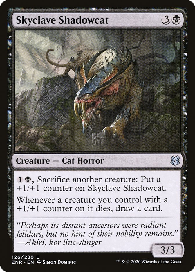 Skyclave Shadowcat [Zendikar Rising] | Game Master's Emporium (The New GME)