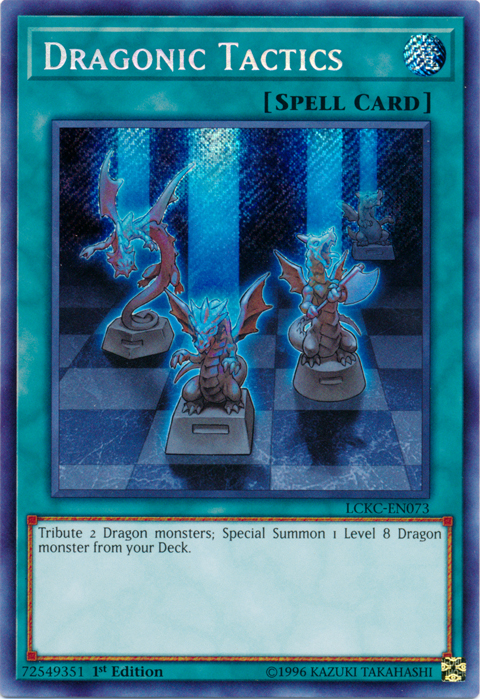 Dragonic Tactics [LCKC-EN073] Secret Rare | Game Master's Emporium (The New GME)