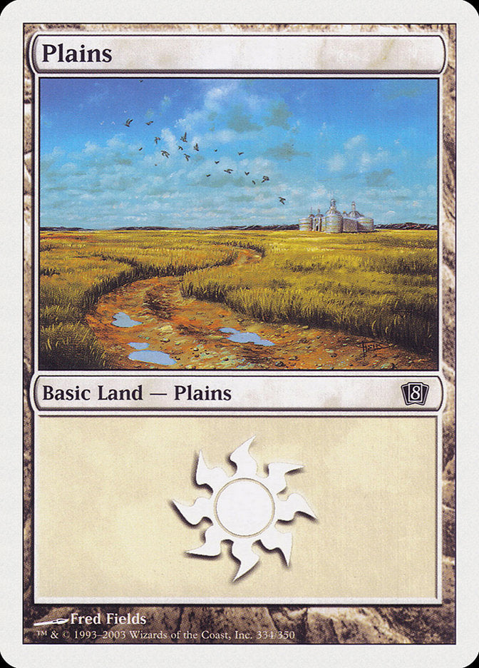 Plains (334) [Eighth Edition] | Game Master's Emporium (The New GME)