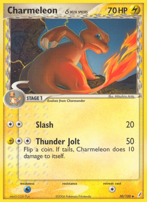 Charmeleon (30/100) (Delta Species) [EX: Crystal Guardians] | Game Master's Emporium (The New GME)