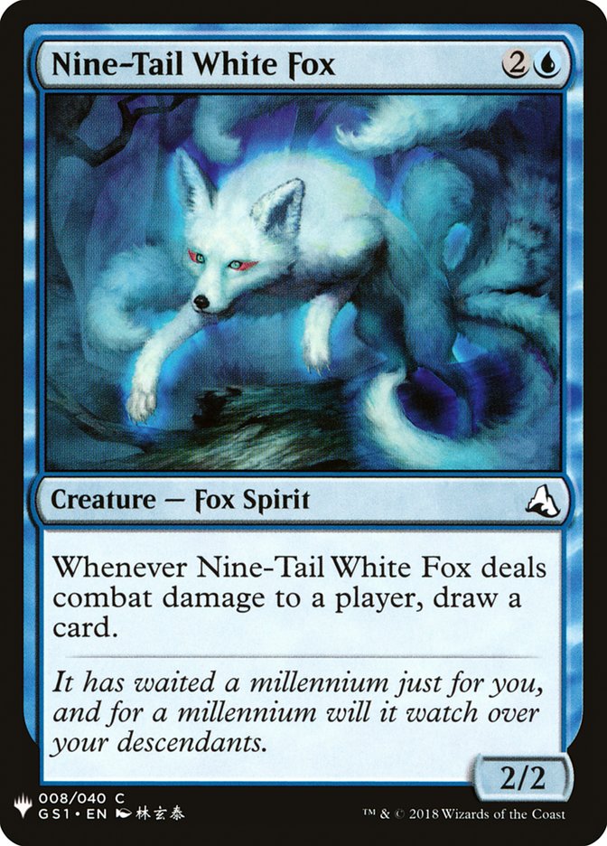 Nine-Tail White Fox [Mystery Booster] | Game Master's Emporium (The New GME)