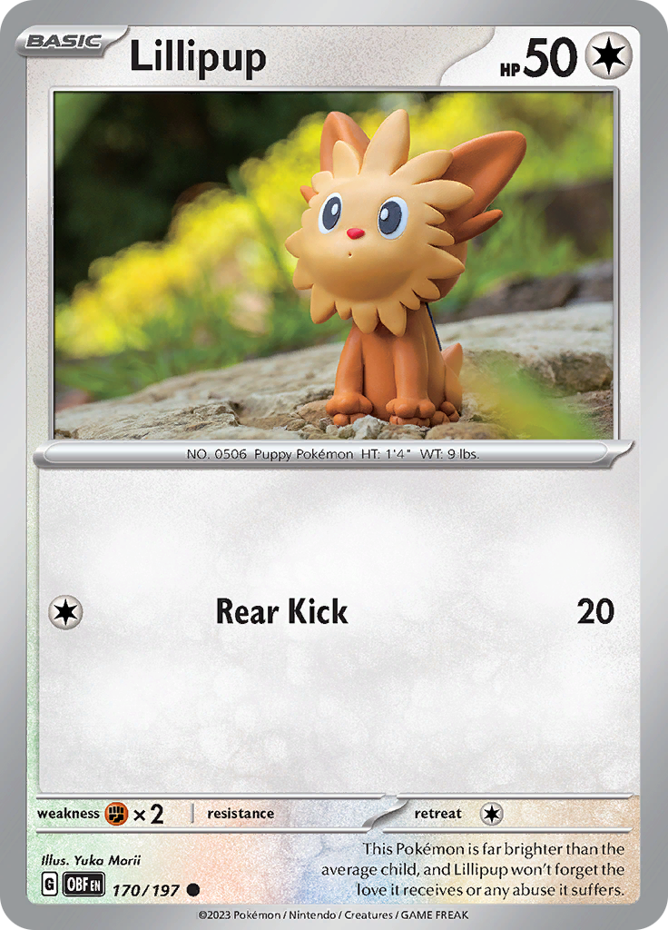 Lillipup (170/197) [Scarlet & Violet: Obsidian Flames] | Game Master's Emporium (The New GME)