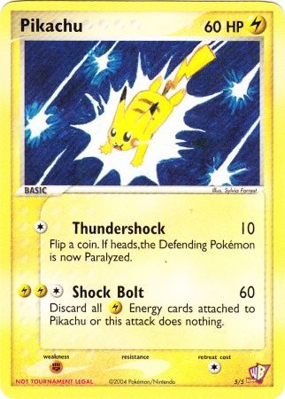 Pikachu (5/5) [Kids WB Promos] | Game Master's Emporium (The New GME)