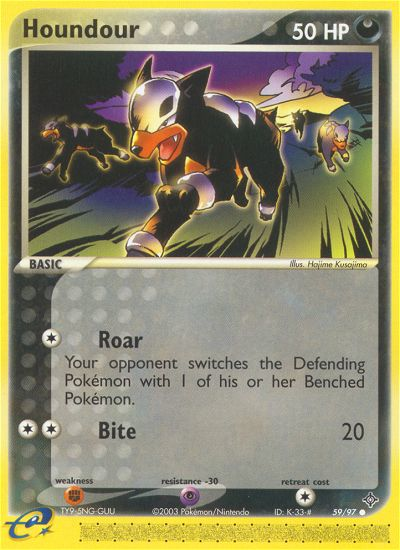Houndour (59/97) [EX: Dragon] | Game Master's Emporium (The New GME)