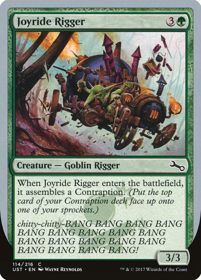 Joyride Rigger [Unstable] | Game Master's Emporium (The New GME)