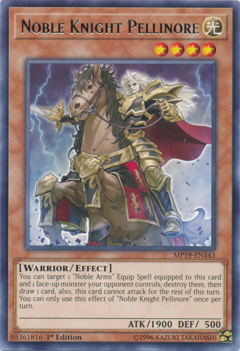 Noble Knight Pellinore [MP19-EN143] Rare | Game Master's Emporium (The New GME)