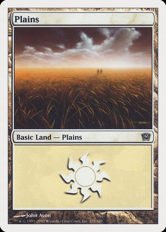 Plains (331) [Ninth Edition] | Game Master's Emporium (The New GME)