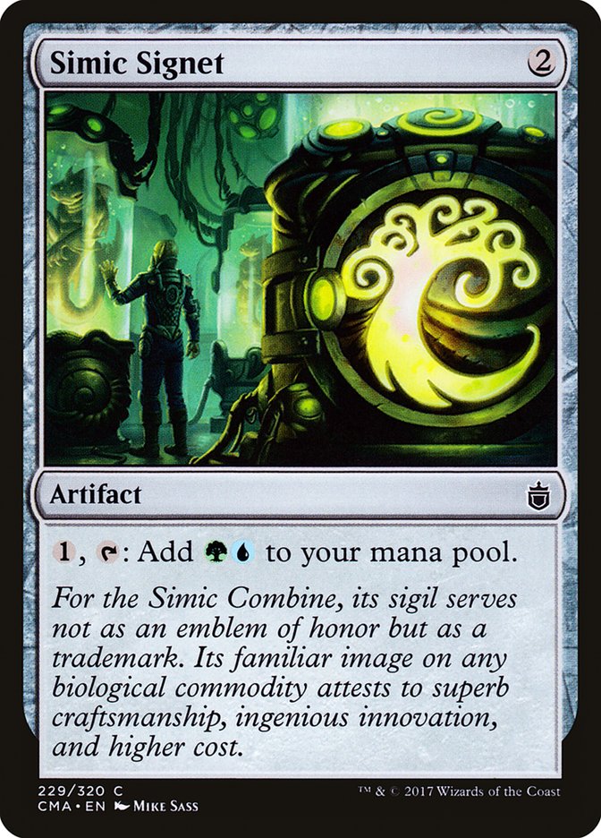 Simic Signet [Commander Anthology] | Game Master's Emporium (The New GME)