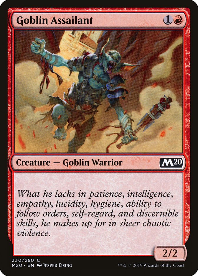 Goblin Assailant [Core Set 2020] | Game Master's Emporium (The New GME)