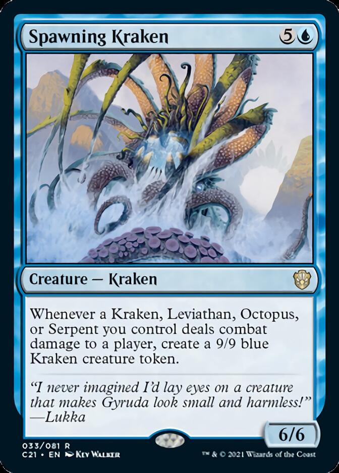 Spawning Kraken [Commander 2021] | Game Master's Emporium (The New GME)