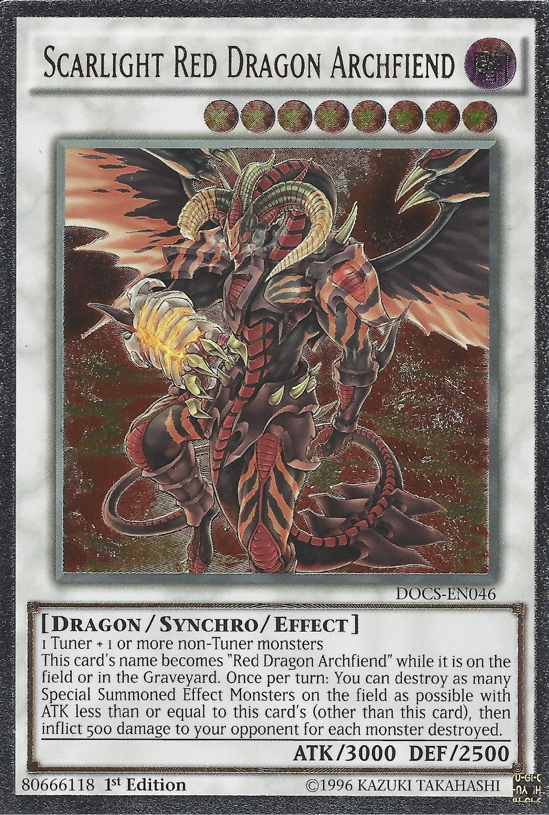 Scarlight Red Dragon Archfiend (UTR) [DOCS-EN046] Ultimate Rare | Game Master's Emporium (The New GME)