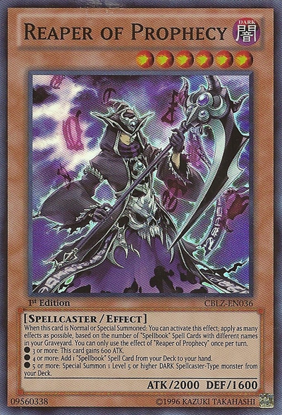 Reaper of Prophecy [CBLZ-EN036] Super Rare | Game Master's Emporium (The New GME)